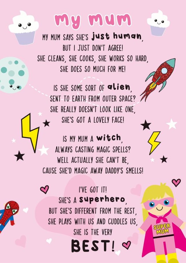 mum human Mothers Day Card 10509 created by Rulu