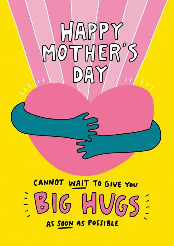 Happy Mother's Day Sending Big Hugs Card created by Angela Chick