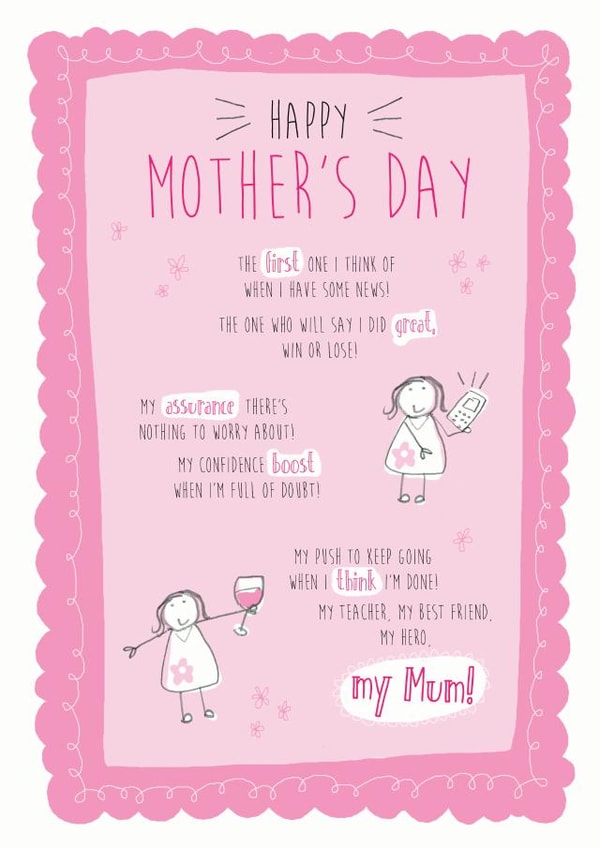 happy mother's day to my mum created by Jasperpie