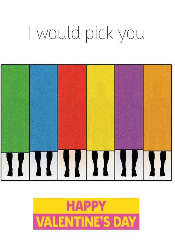 Naked Attraction Valentine's Card (for men) created by SJS Designs