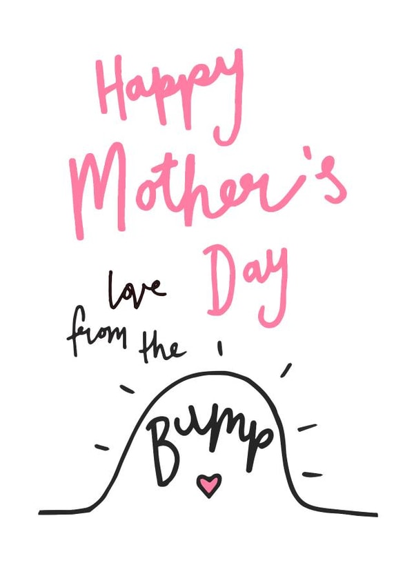 Happy Mother's Day from the Bump Card created by Oops a doodle