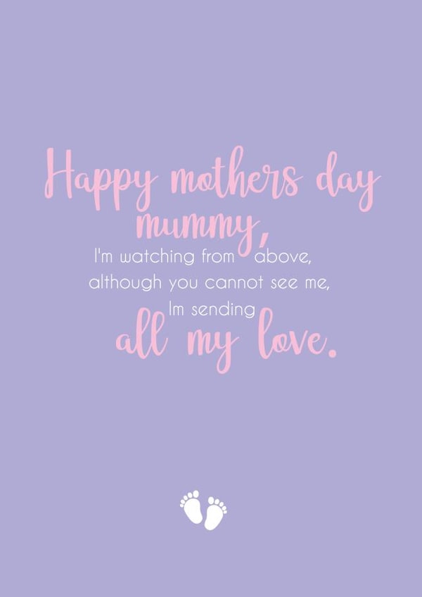 never forgotten miss you Mothers Day Card 39562 created by Kimberley dobison
