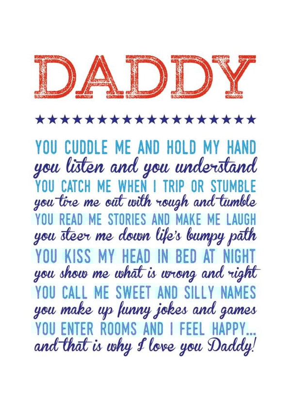 daddy cuddle me Father's Day Card 8705 created by Joanna Miller