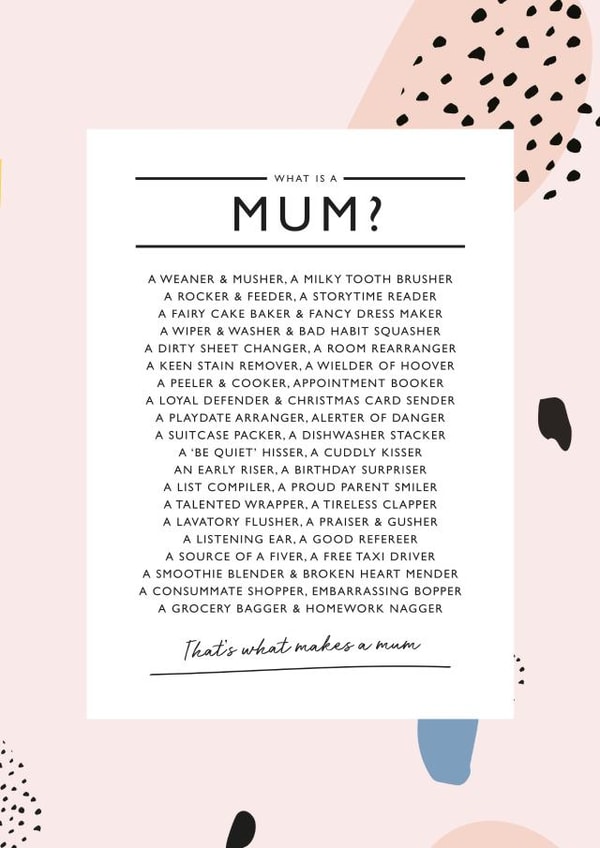 Mum card mum birthday Mothers Day Card 31168 created by Joanna Miller