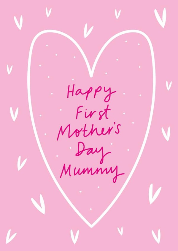 1st mothers day mummy Mothers Day Card 23924 created by Megan Claire