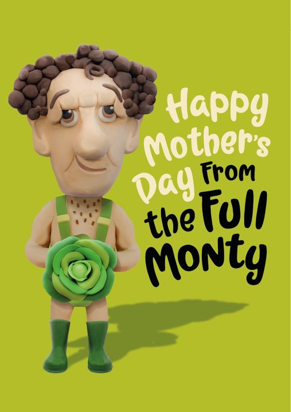 Funny Monty Don the gardener Mother's Day card created by The Supermodels