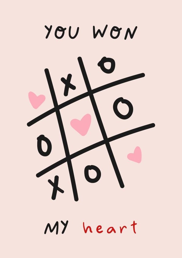 knots and crosses won Valentines Day Card 21546 created by Smuug 