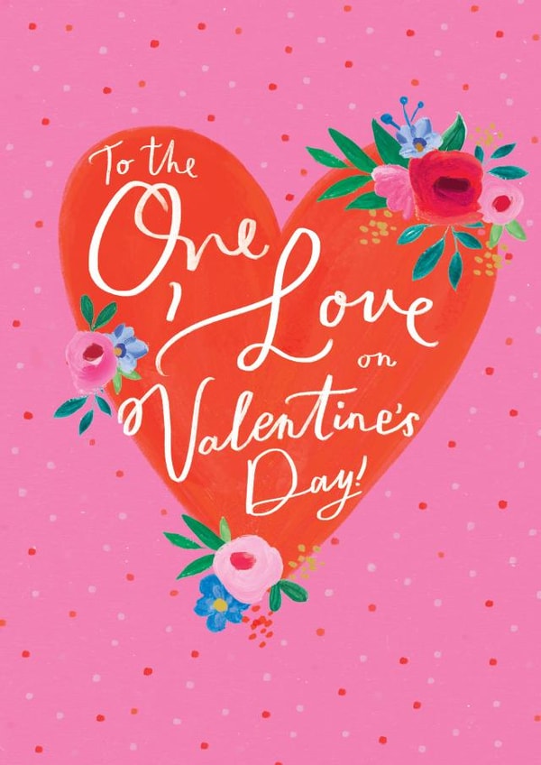 heart one Valentines Day Card 19850 created by Sam Wilson