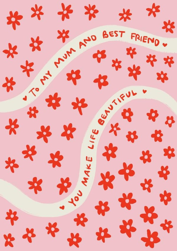 cute daisies Mothers Day Card 18546 created by Elba Able