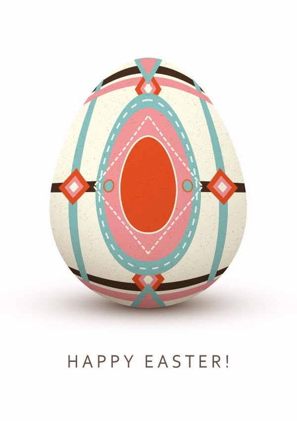 arty pretty Easter Card 4404 created by Pupsiku