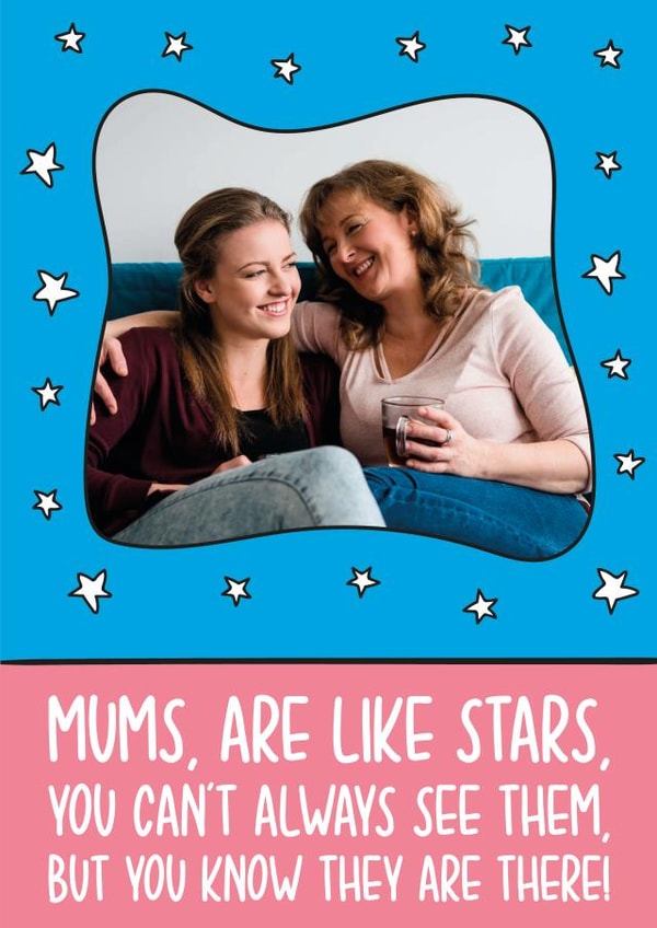 mum for mum Mothers Day Personalised Photo Card 11375 created by TeePee Creations