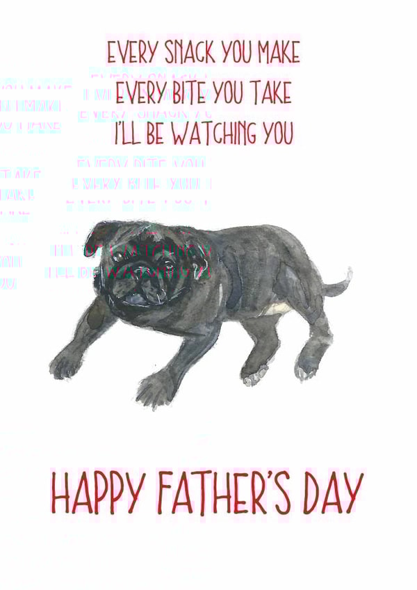snack bite Father's Day Card 37883 created by Sarah Maddox