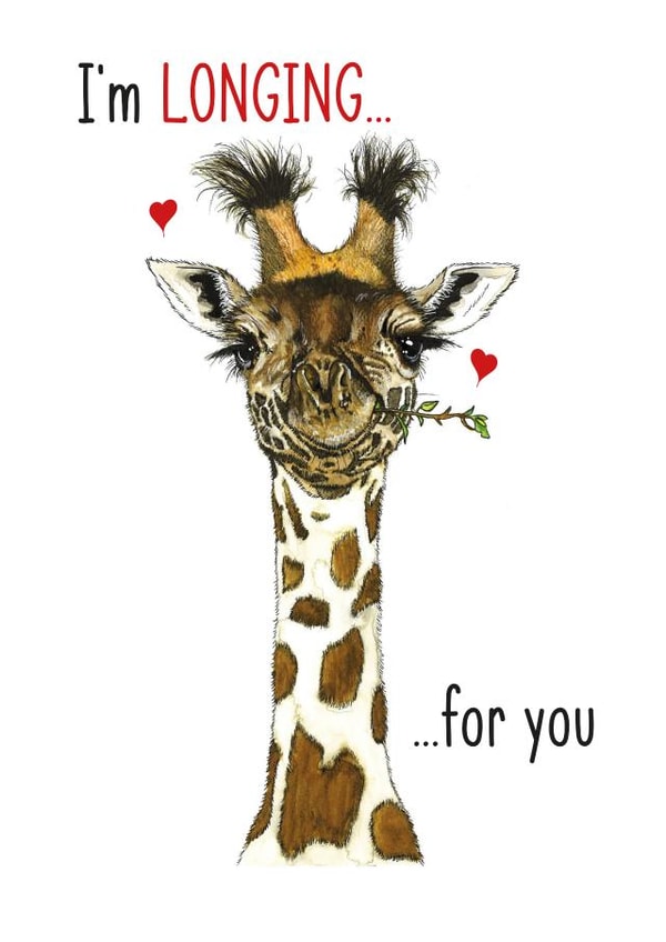 love animals Valentines Day Card 21563 created by Robyn's Portraits