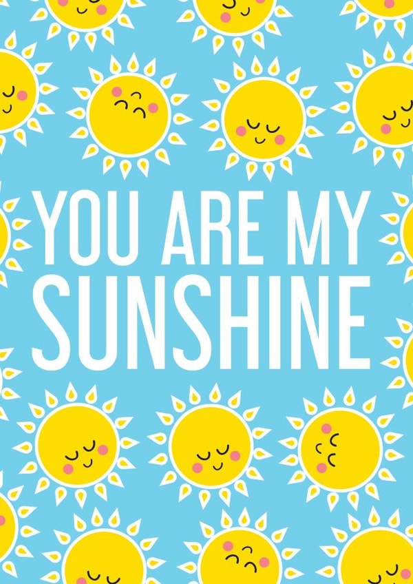 sun sunshine Love & Friendship Card 21574 created by Big Al Graphics