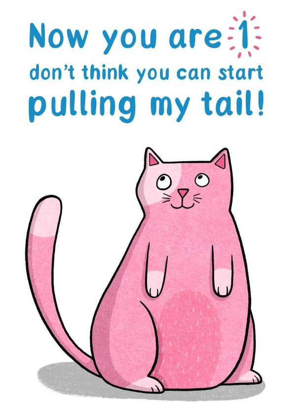 Don't Pull My Tail created by Drawn to Cats