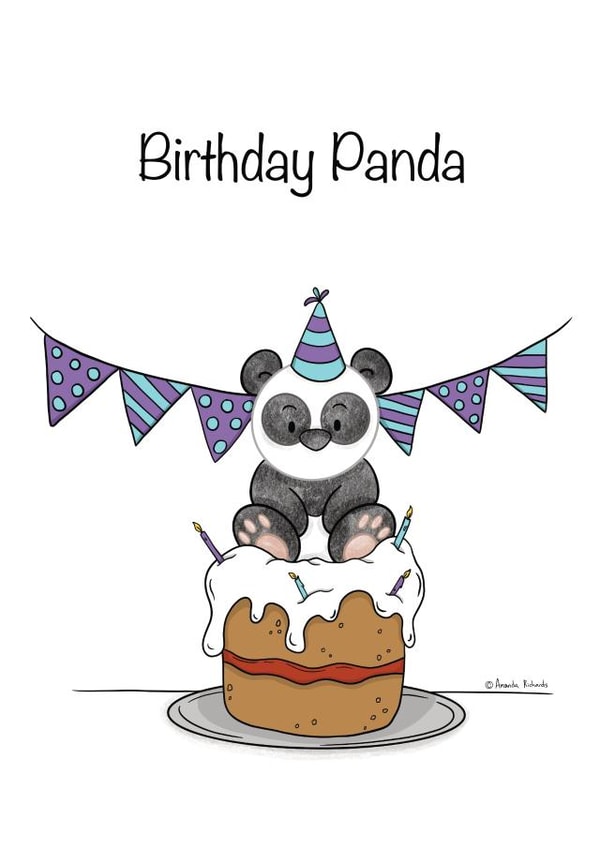 Happy Birthday to the best chef/cook you know - Turtle cook created by Illustrator Amanda