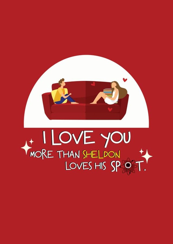 funny cute Valentines Day Card 47352 created by CreateDesigns by Shaista Parveen