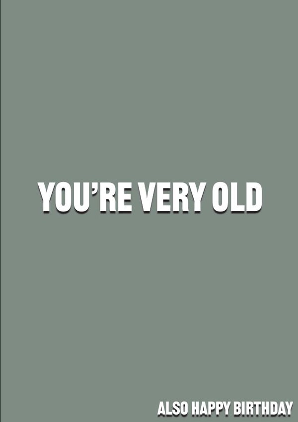 old cheeky Birthday Card 21559 created by Cards By Con