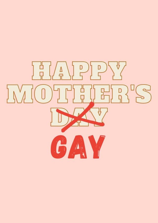 Happy Mother's Gay created by amlau