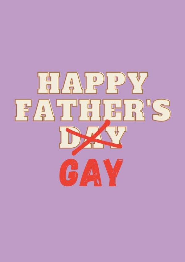 Happy Father's Gay created by amlau
