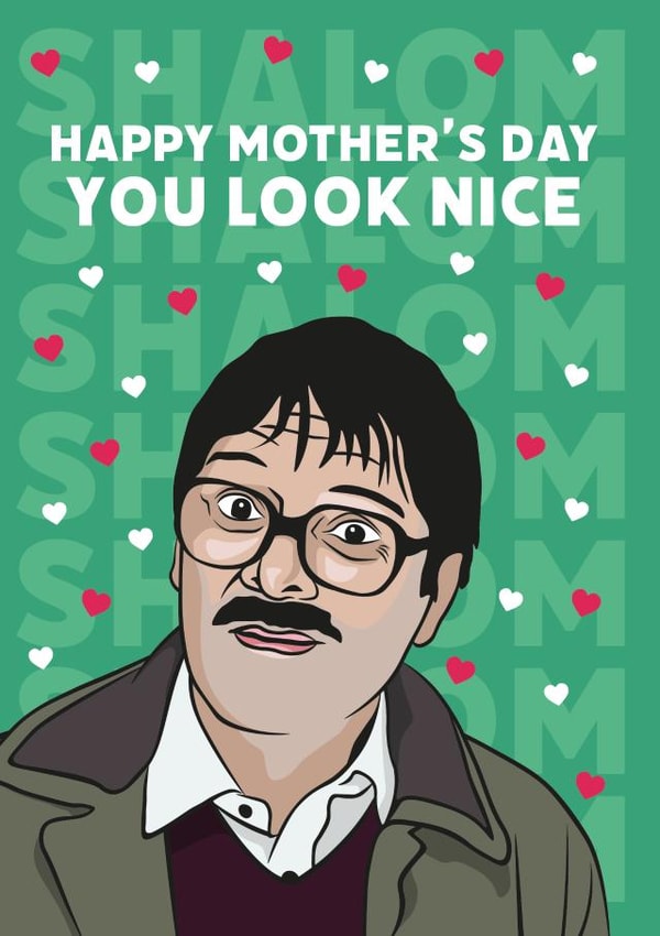 jim shalom Mothers Day Card 17129 created by Guilty Cards