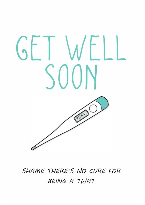 Get Well Get Well Card 16362 created by Totally Mailed It