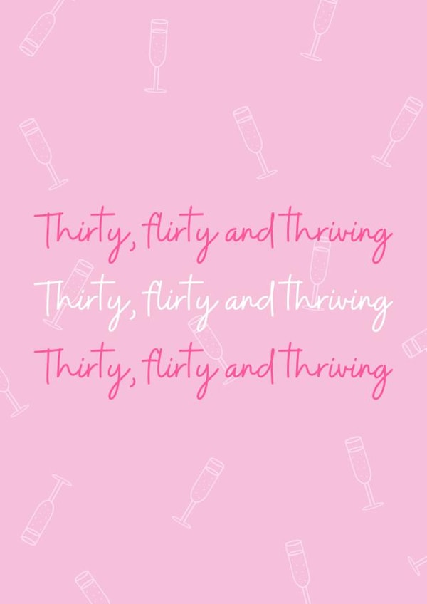 13 going on 30 Film/TV/Netflix Birthday Card 16281 created by Molly Cards UK