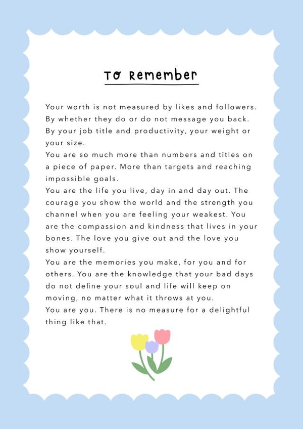 Sweet supportive card to send to someone who needs a positive lift. created by Jessica Rachel Sharp