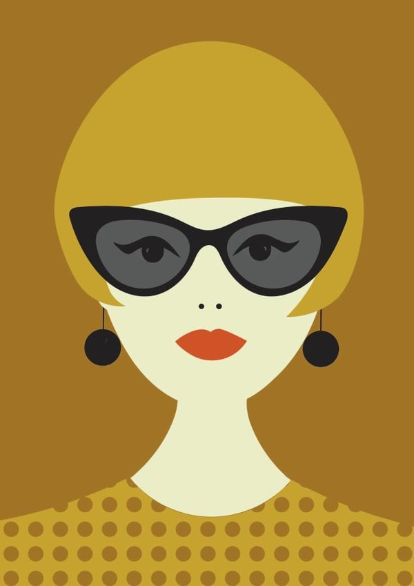 trendy female Love & Friendship Card 26250 created by Gail Myerscough