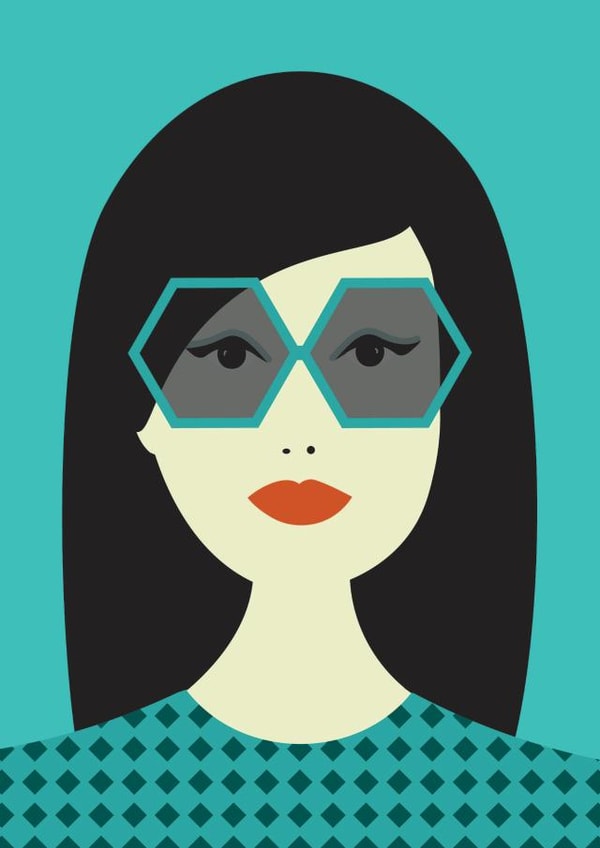 trendy fashion Love & Friendship Card 26253 created by Gail Myerscough