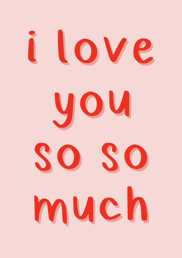 love i love you Valentines Day Card 21691 created by SecretlyMegan