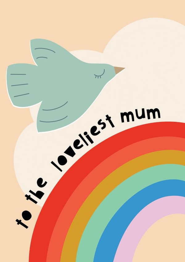 Loveliest Mum Card created by Nelly's Treasures