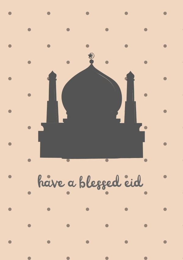 eid muslim Card 21713 created by Barakahstudio 