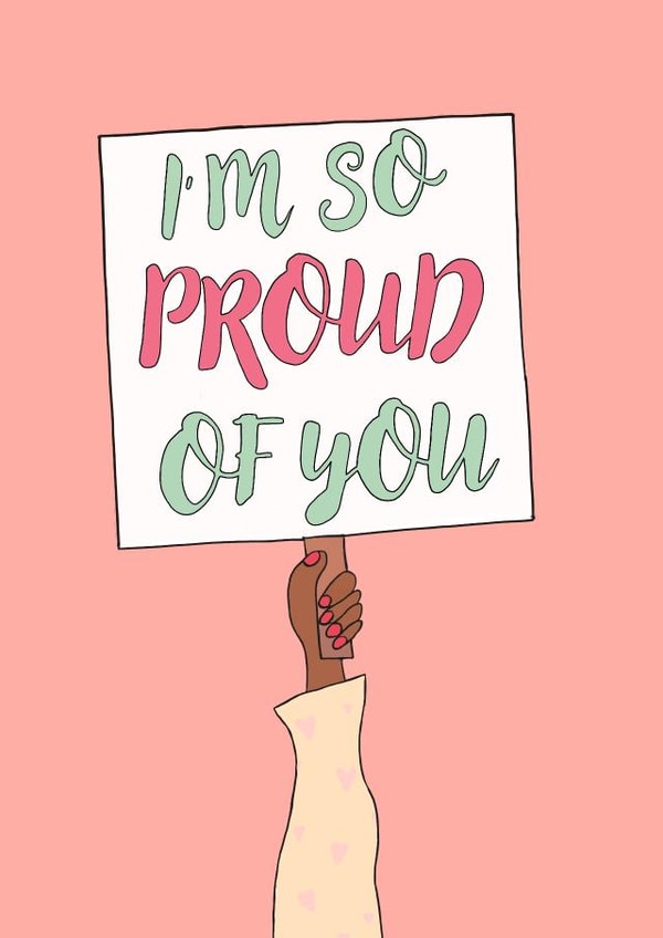 so proud of you proud Congratulations Card 18280 created by Positivity by Eilidh 