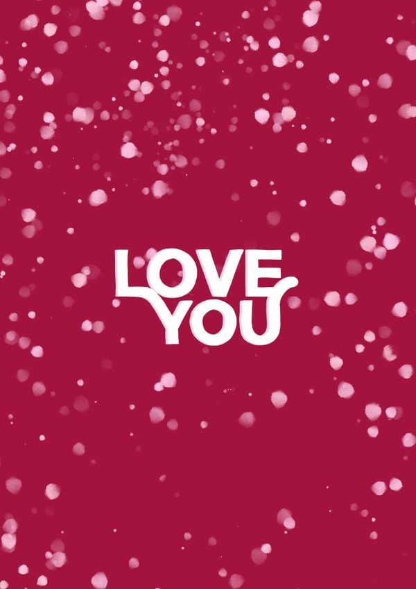 Love I love Card 47574 created by Debi Marks