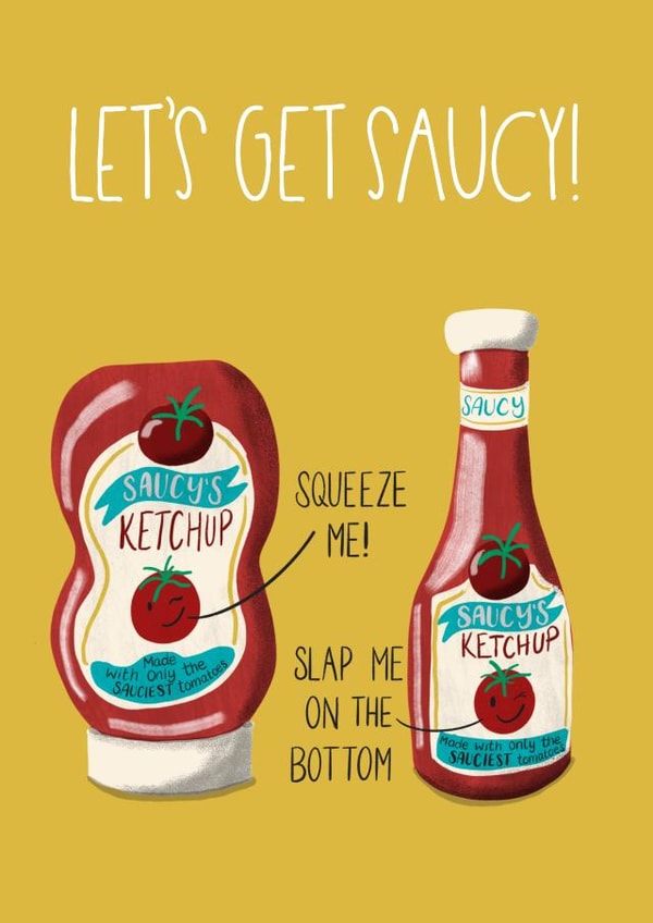 Saucy anniversary card created by Silky Rose Design