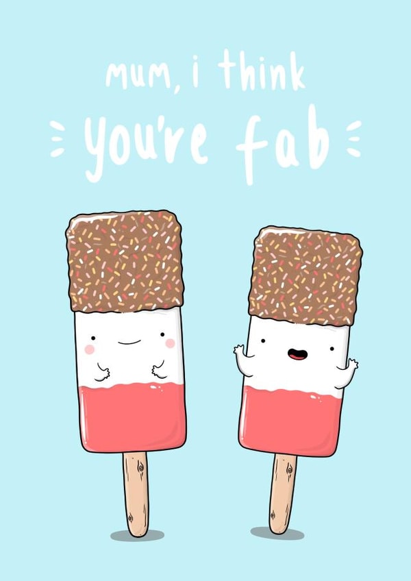 fabs fab Mothers Day Card 17828 created by The Tipsy Turtle