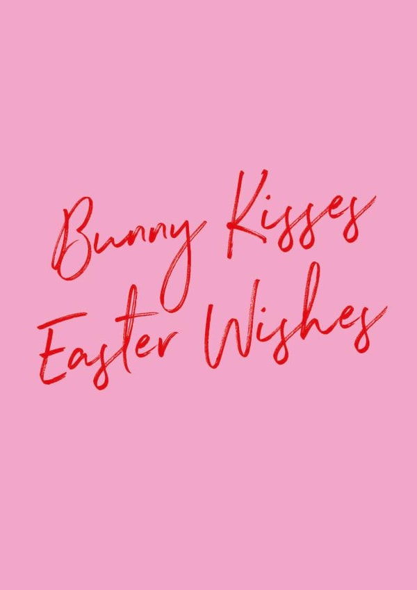 bunny kisses Easter Card 15432 created by Lauren Gamble