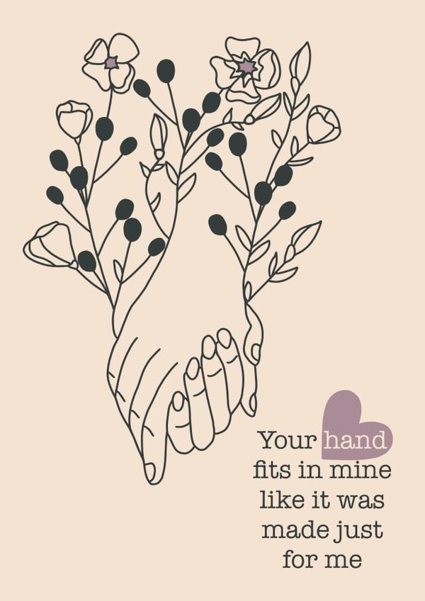 cheesy romantic Valentines Day Card 46665 created by Catherine Bancroft