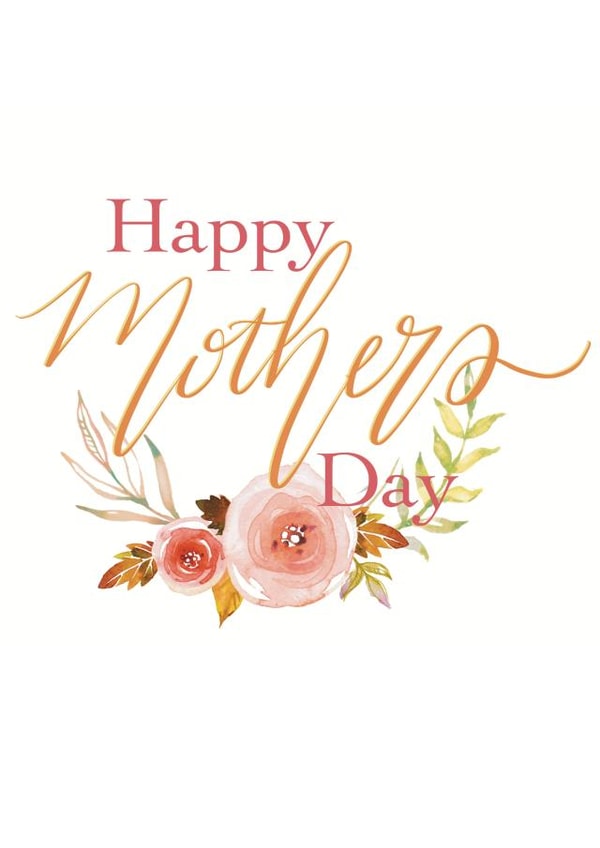 traditional classic Mothers Day Card 47893 created by Calligrafi DesignUK