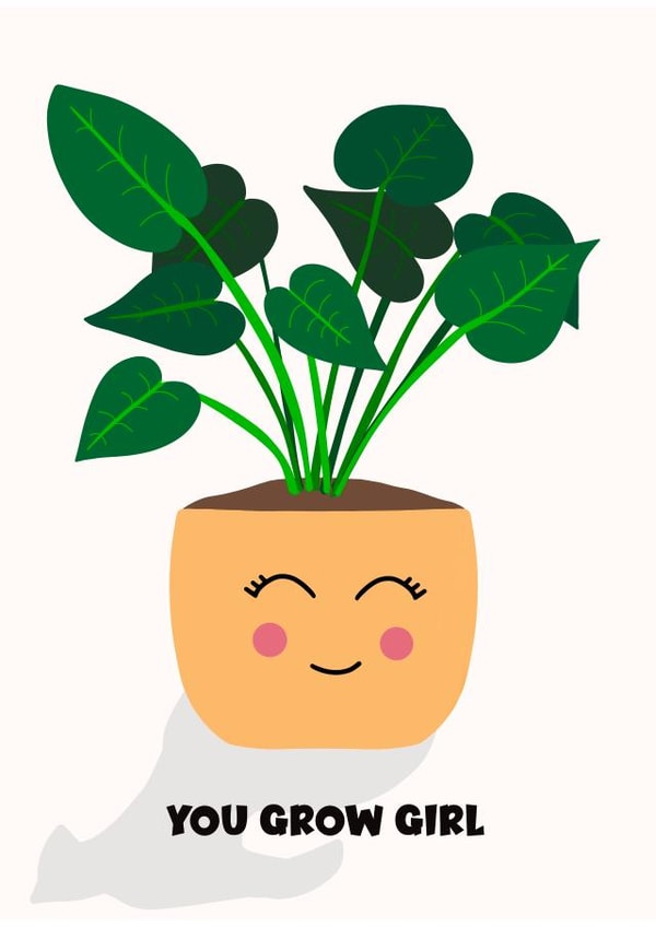 girl power go girl Love & Friendship Card 21640 created by Cards by Becky