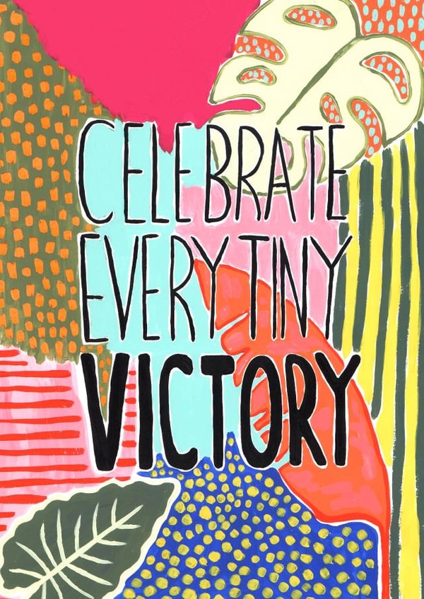 Well Done Small Things Just because Card 21764 created by R Locke Design