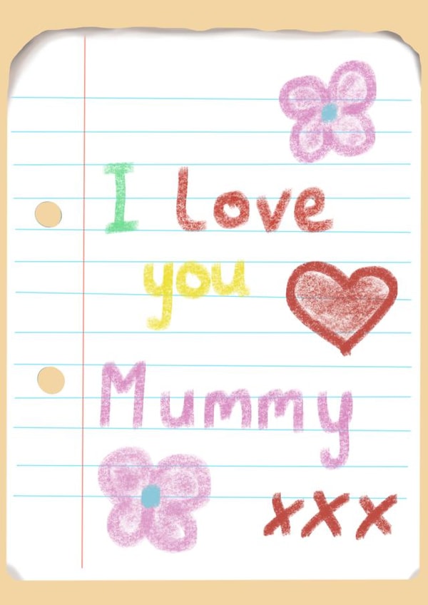 from the kids i love you Mothers Day Card 47924 created by Daisy Mae Designs 