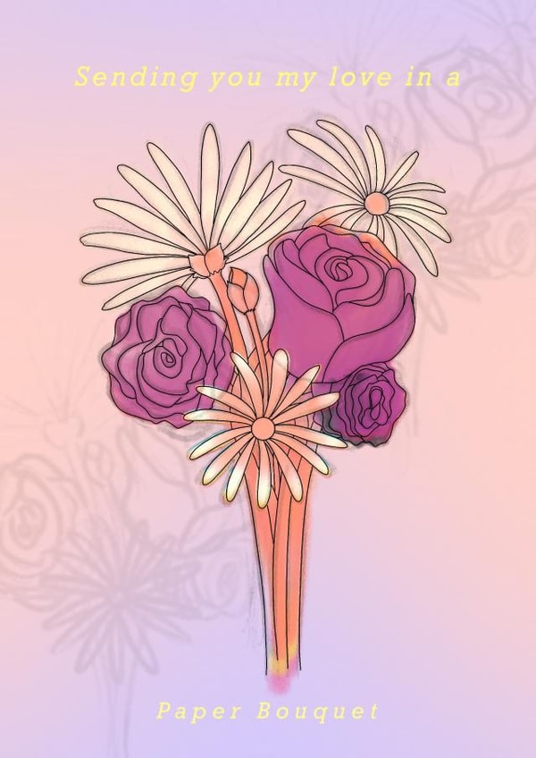 sending love Thinking of you Card 47878 created by Forget Me Not