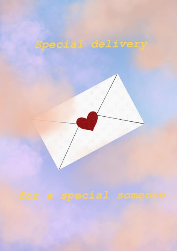 envelope special Valentines Day Card 47879 created by Forget Me Not