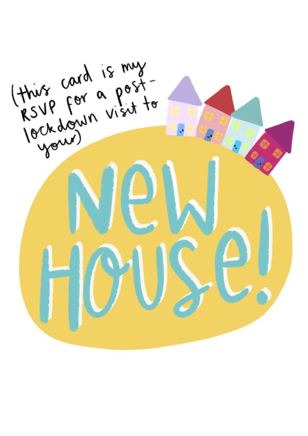 RSVP response New Home Card 21795 created by qwertycat