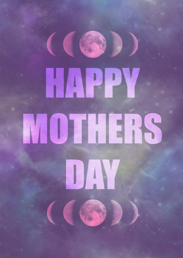 Mother’s Day Galaxy Mothers Day Card 47075 created by Jade Tango
