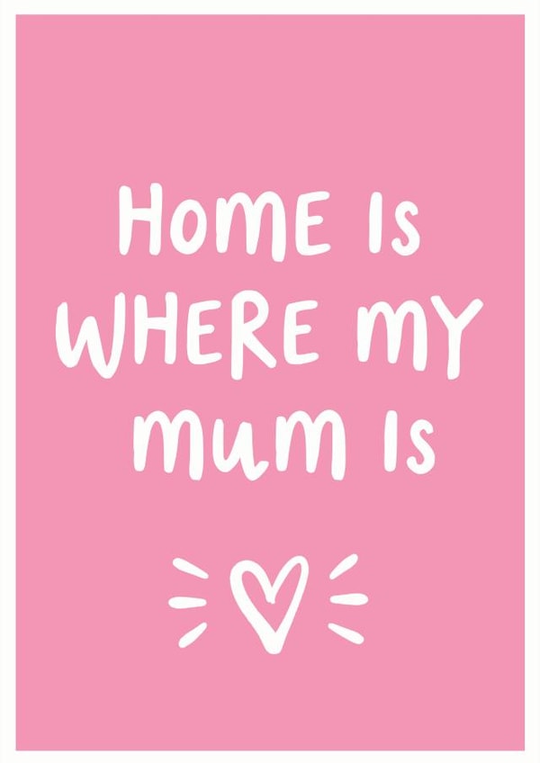 heart home Mothers Day Card 41030 created by Scribulous