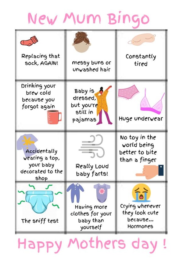 new mum congrats Mothers Day Card 47985 created by SimplyJen