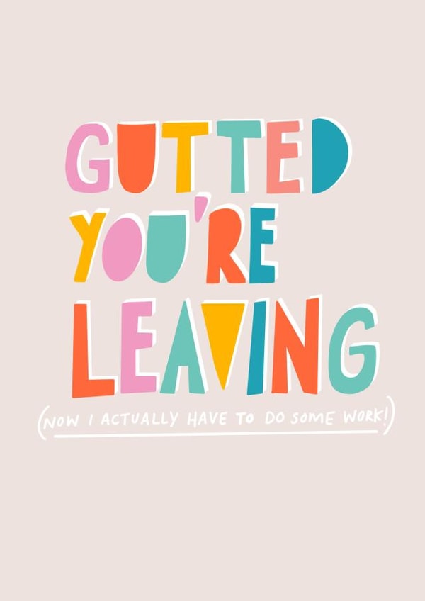 Retirement  Work  Leaving Card 14445 created by Ooh I Like That Design